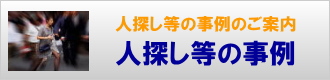 人探し等のの事例